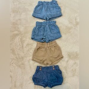 Girls shorts bundle